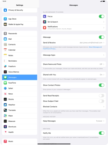 Slide your finger upwards starting from the bottom of the screen to return to the home screen.