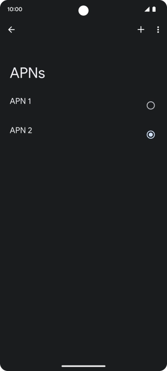Slide your finger upwards starting from the bottom of the screen to return to the home screen.