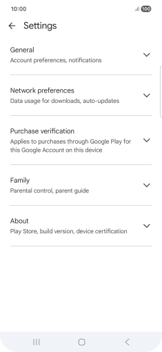 Press Network preferences.