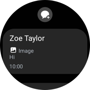 Press the required picture message.