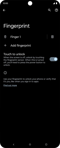 Press the Return key.