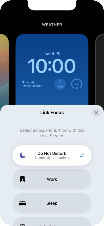Press the close icon.