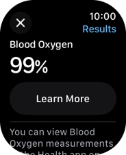 Your result is displayed on the screen.