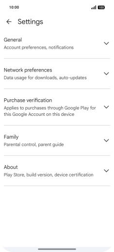 Press Network preferences.
