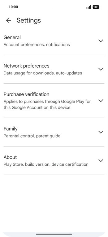 Press Network preferences.