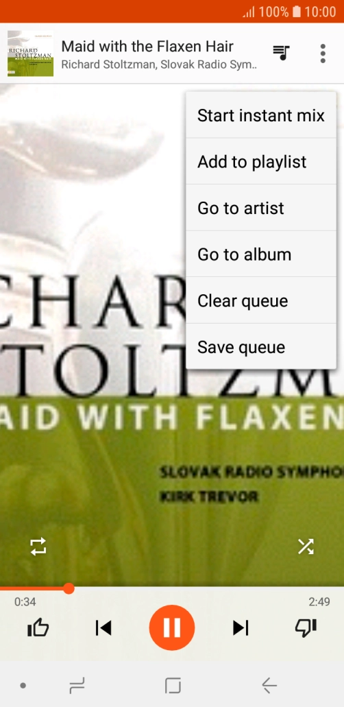 Press Add to playlist.