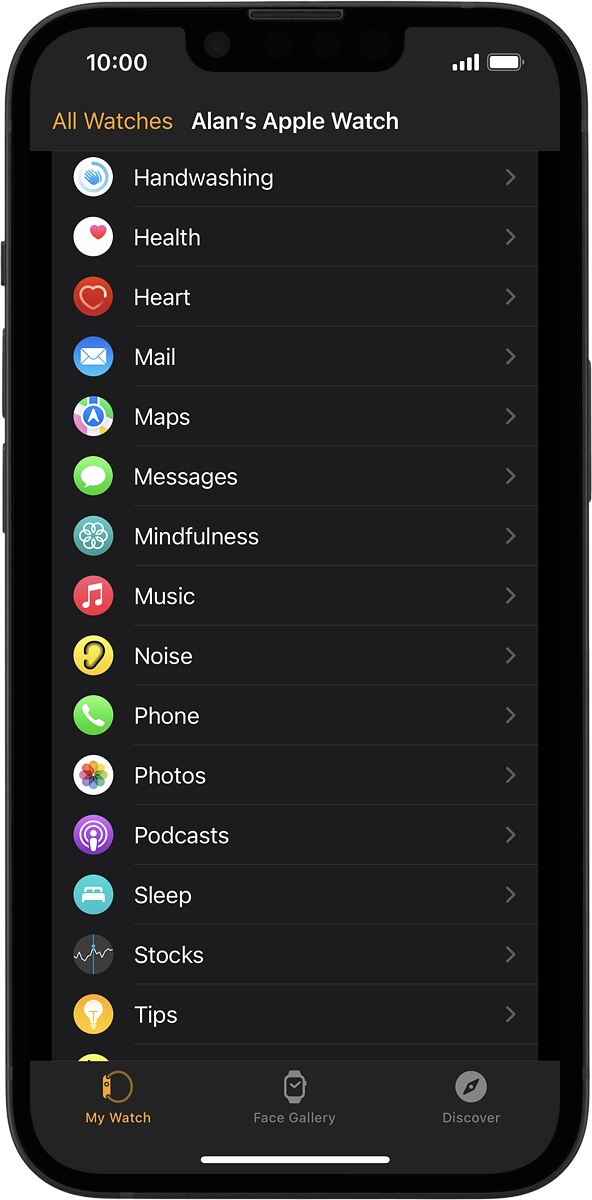 On your phone: Press Music.