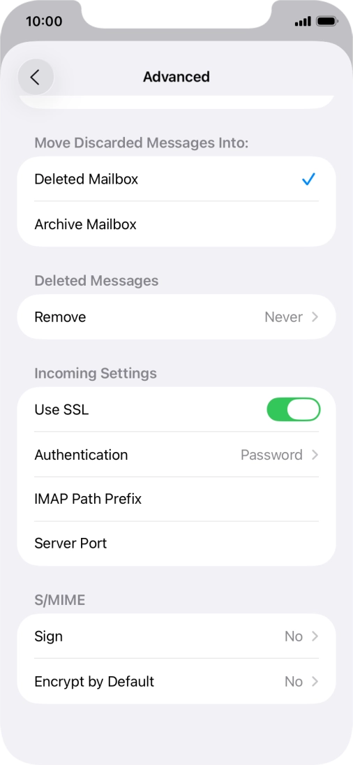 Press Authentication.
