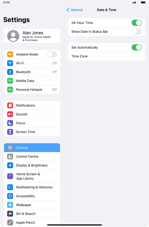 Slide your finger upwards starting from the bottom of the screen to return to the home screen.