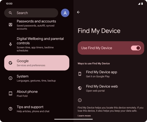 Slide your finger upwards starting from the bottom of the screen to return to the home screen.