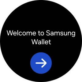 Press and hold the Return key to activate Samsung Pay.
