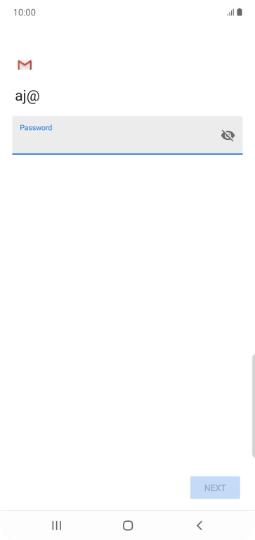 Press the field below 