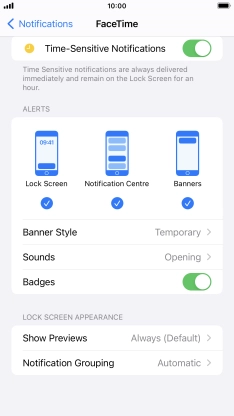 Press Notification Grouping.