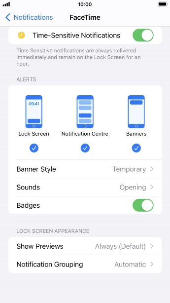 Press Notification Grouping.