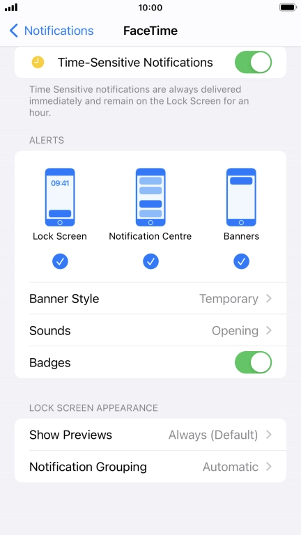 Press Notification Grouping.