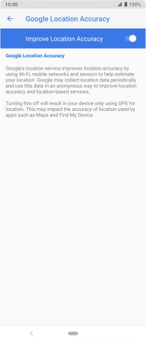 If you press the indicator next to 