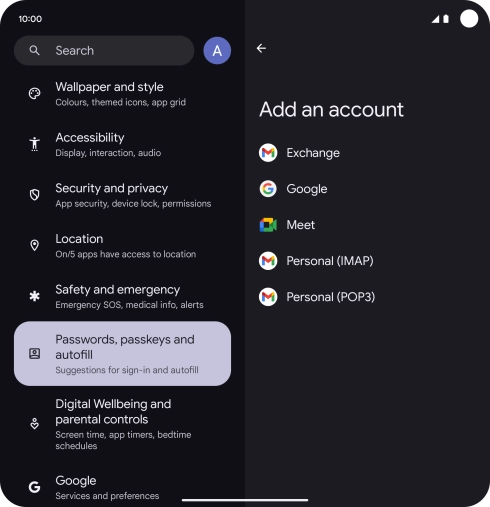 Press Personal (IMAP).