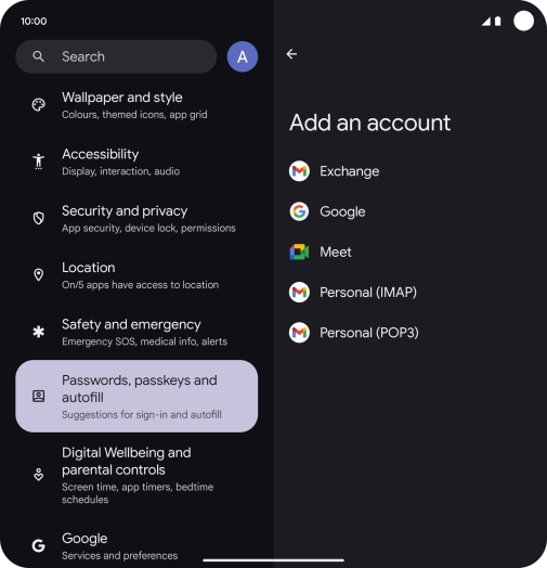 Press Personal (IMAP).