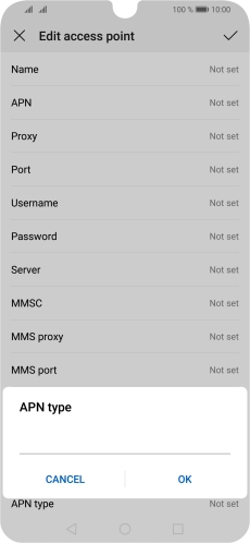 Key in mms and press OK.