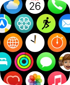 Press the message icon.