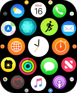 Press the email icon.