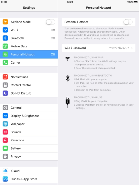 Press the indicator to turn on the function.