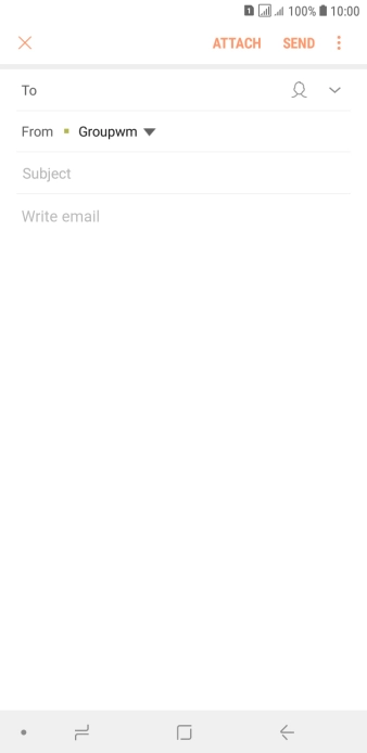 Press the field next to 