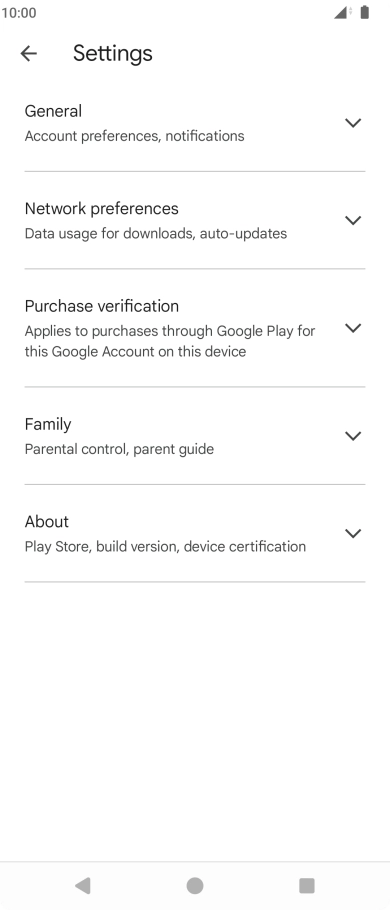 Press Network preferences.