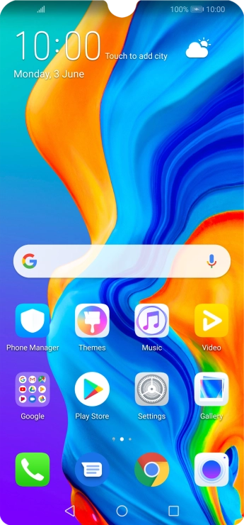 When the battery charging icon is displayed, charging is in progress.