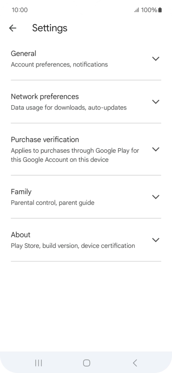 Press Network preferences.