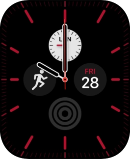 Slide your finger upwards starting from the bottom of the screen.