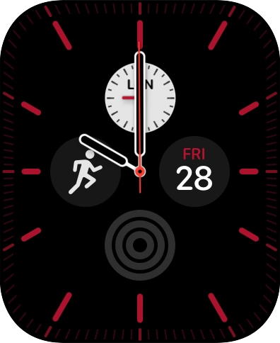 Slide your finger upwards starting from the bottom of the screen.