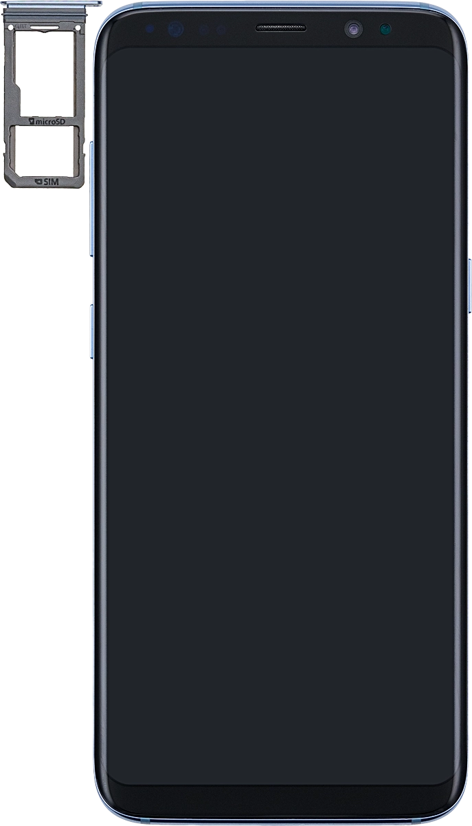Turn your SIM so the angled corner of the SIM matches the angled corner of the SIM holder.
