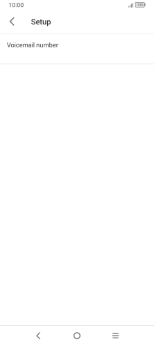 Press Voicemail number.