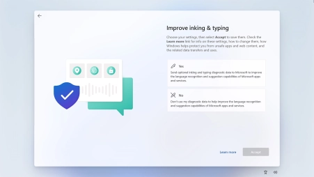 Click the required setting.