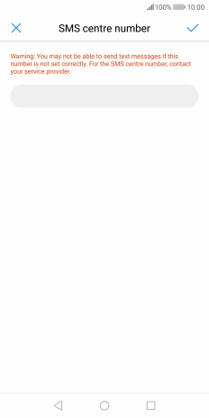 Key in +447958879879 and press the save icon.