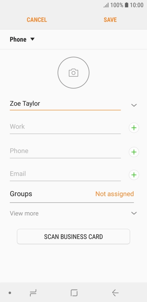 Press Phone and key in the required phone number.