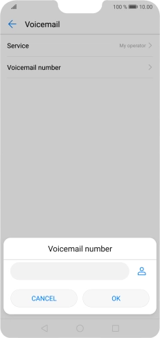 Key in +447953222222 and press OK.