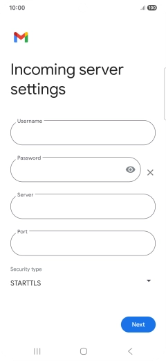 Press the field below 
