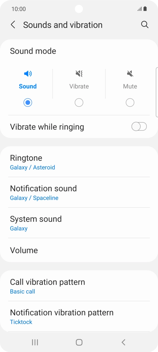 Press Ringtone.