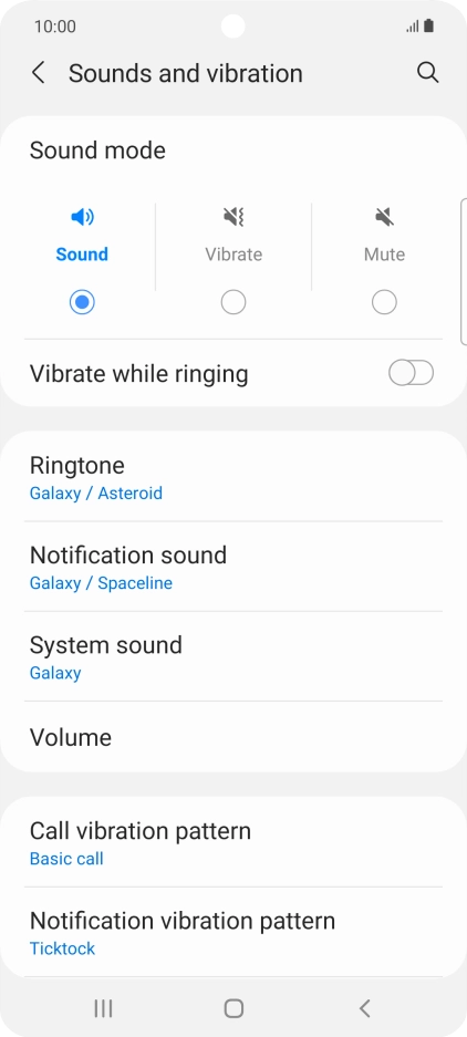 Press Ringtone.