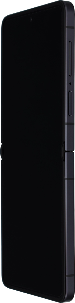 Press and hold the Side key until your phone is turned on.