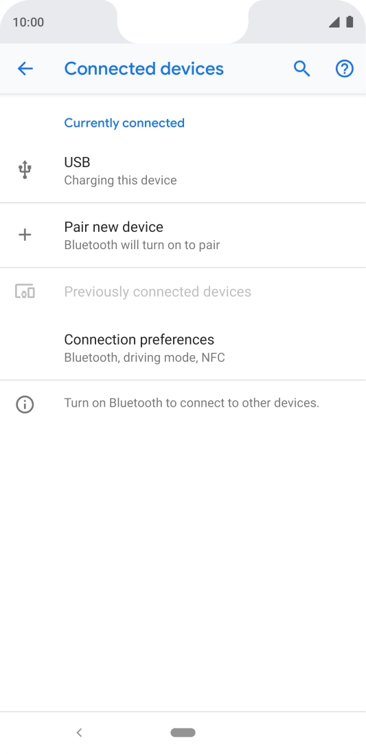 Press Connection preferences.