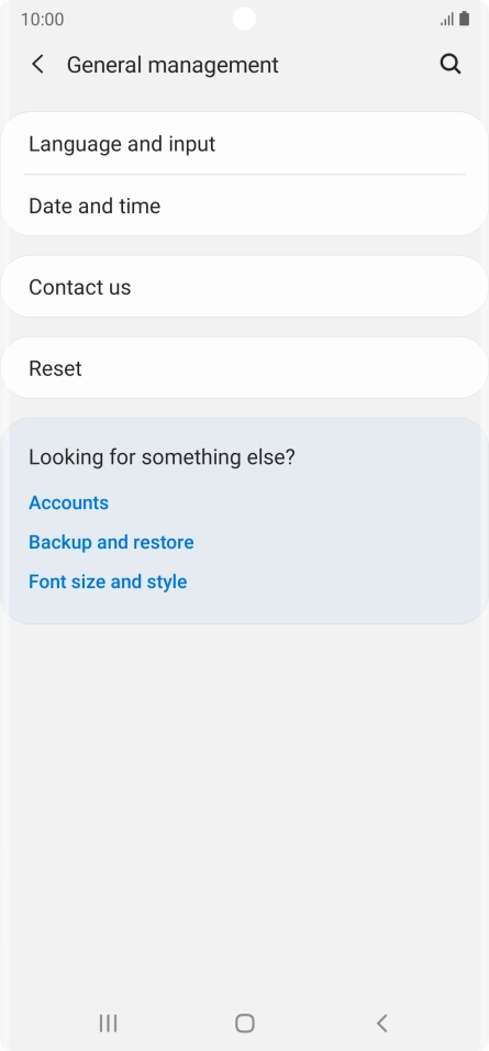 Press Date and time.