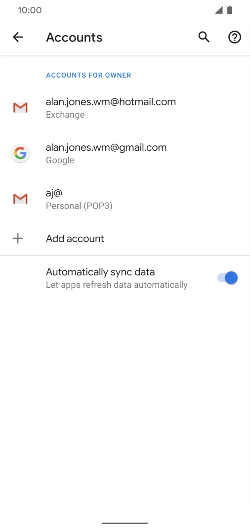 Slide your finger upwards starting from the bottom of the screen to return to the home screen.