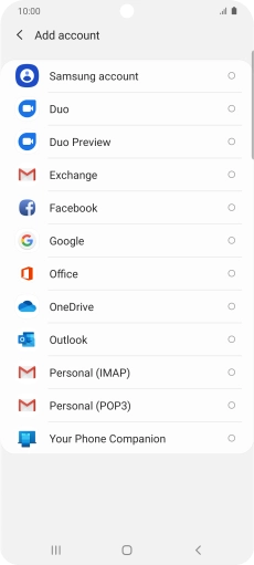 Press Personal (POP3).