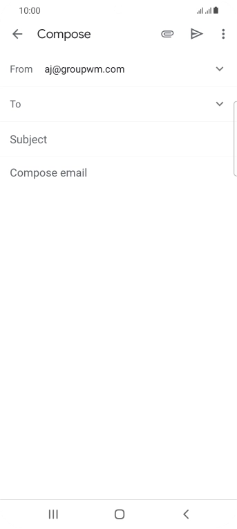 Press the field next to 