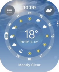 Press the Digital Crown to return to the home screen.