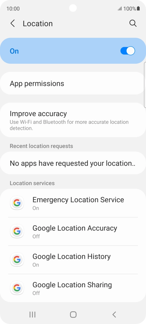 Press App permissions.