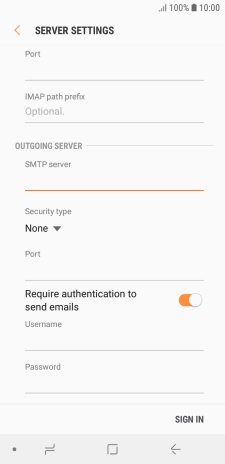 Press the drop down list below 